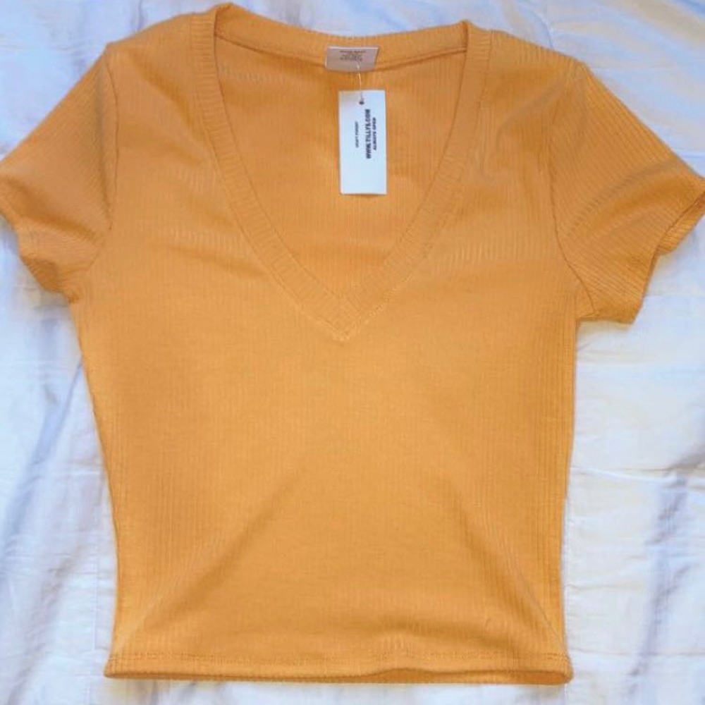 Orange crop top 🧡